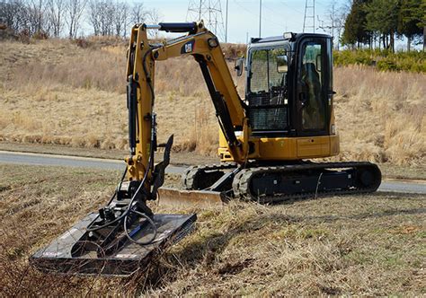 brush head for mini excavator|brush hog attachment for excavator.